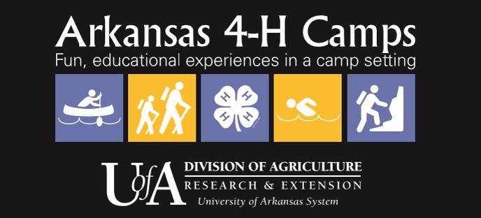 Arkansas 4-H Camps logo