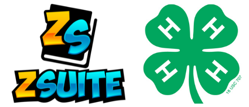 ZSuite Logo with 4-H Emblem 