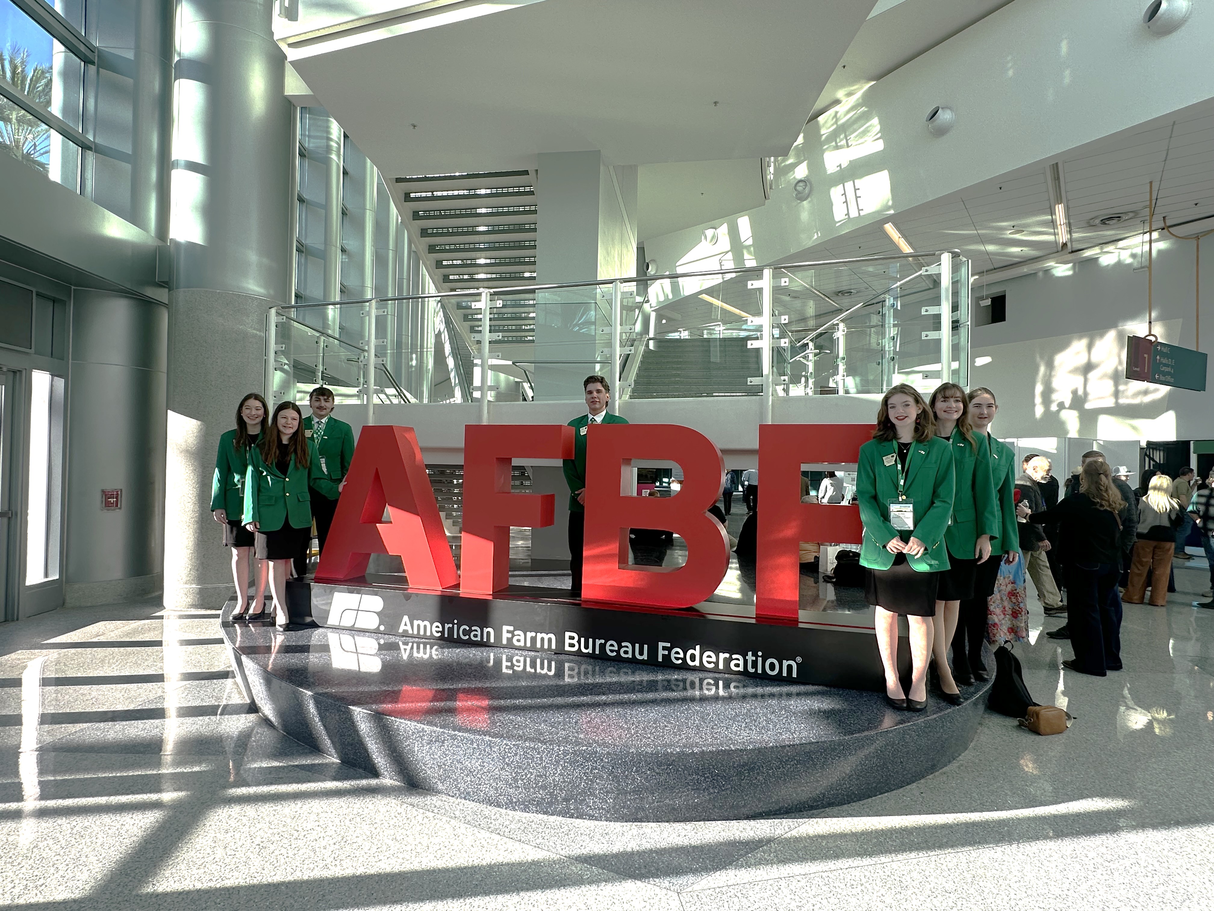 2026 State Officer team Farm Bureau Fed